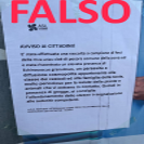 SEGNALAZIONE FALSO AVVISO SERVIZIO VETERINARIO ASL